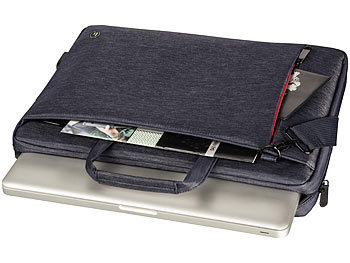 Hama Umhängetasche für Notebooks bis 40 cm / 15,6" mit USB-Port