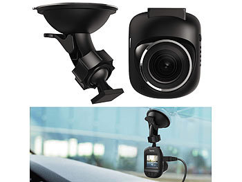 Hama Full-HD-Dashcam mit G-Sensor und Black-Box-Funktion, 140° Weitwinkel