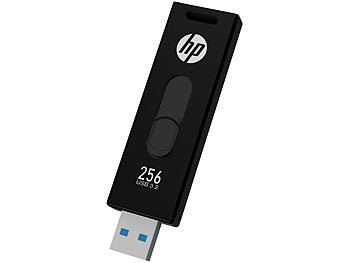 hp x911w Solid State Grade USB-3.2-Speicherstick, 256 GB, schwarz