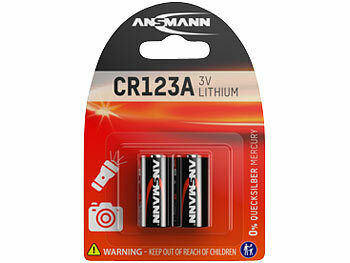 Fotobatterien CR123A
