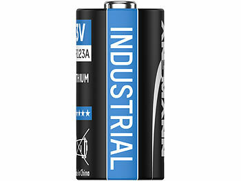 Ansmann Foto-Lithium-Batterie Typ CR123A, 3 V, 10er-Pack 