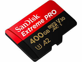 SanDisk Extreme Pro microSDXC-Speicherkarte, 400 GB, 200 MB/s, U3, V30, A2