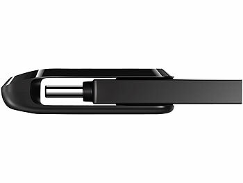 SanDisk Ultra Dual Drive GO USB-Stick mit USB-C und USB-A, 512 GB, schwarz