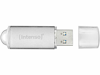 Intenso USB-3.2-Speicherstick Jet Line, 64 GB, bis 70 MB/s, Aluminium