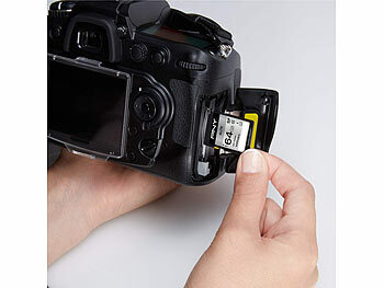PNY Elite SD-Karte, mit 64 GB, lesen bis zu 100 MB/s, U1