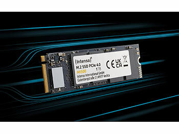Intenso SSD MI500 1TB, NVMe, PCIe Gen 4x4, bis zu 5300MB/s lesen