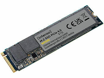 M.2-SSD-Festplatte: Intenso SSD MI500 1TB, NVMe, PCIe Gen 4x4, bis zu 5300MB/s lesen