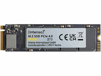Intenso SSD MI500 2TB, NVMe, PCIe Gen 4x4, bis zu 5300MB/s lesen