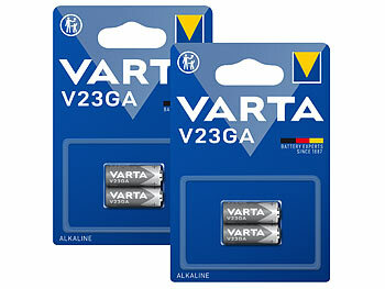 Batterien A23: Varta 4er-Set Alkaline-Batterien Typ V23GA, 12 Volt 