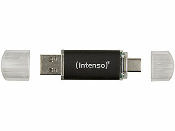 Intenso USB Stick Twist Line, 512 GB, mit USB 3.2 Typ A & Typ C