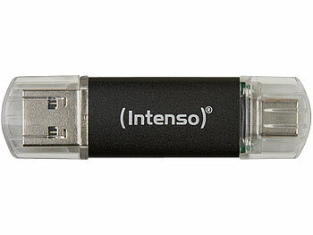 Intenso USB Stick Twist Line, 512 GB, mit USB 3.2 Typ A & Typ C