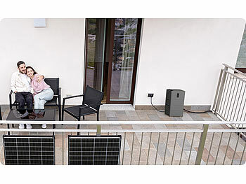 Marstek On-Grid-Solarakku Jupiter-C+ mit 4x 440-W-Solarmodul, 2.560 Wh, 800W