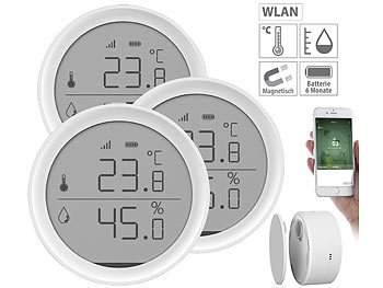 Wireless Thermometer Hygrometer Feuchtigkeit & Temperatur Smart Sensor 