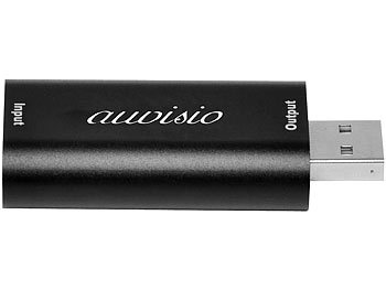 auvisio HDMI-USB-Videograbber für Full-HD-Aufnahmen und  -Streaming