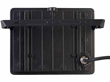 Luminea Home Control 4er-Set WLAN-Fluter, RGB-CCT-LEDs, App, 3.750 lm, 50 W, IP65