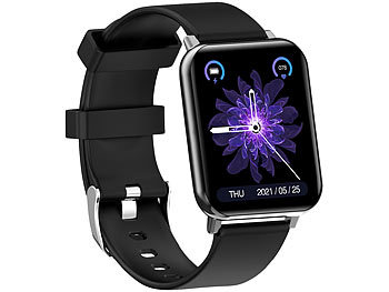 Fitness-Smartwatch, Elesion-kompatibel, Bluetooth & App