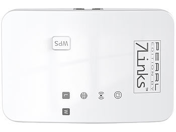 7links Mini-WLAN-Repeater mit WPS-Taste, 300 Mbit/s, 2,4 GHz & LAN-Anschluss