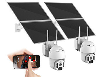Solar Überwachungskamera-Set