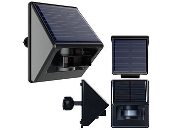 Überwachungskamera Mini-PIR-Bewegungssensor Alarmanlage Solar-Panel Solarpanel Security