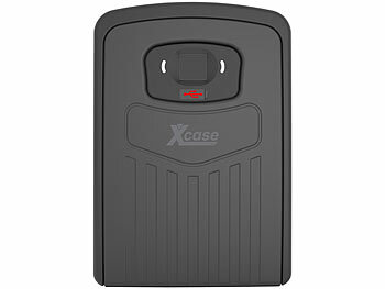 Xcase 4er Smarter Schlüssel-Safe mit Fingerabdruck-Erkennung, App