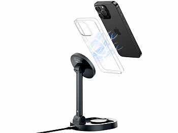 Holder mangnetisches Induction 2in1 Kopfhörer kompatibel Standard Gerät 