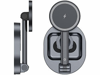 Nachttischuhren zusammenklappbare Wetter Samsung Qi labellose Lade 