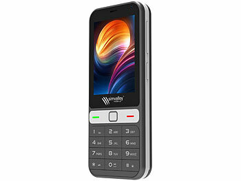 simvalley Mobile 4G-Senioren-Handy, Touchdisplay, WhatsApp, SOS-Funktion, GPS, Android