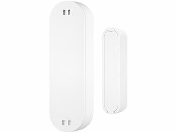 VisorTech 2in1-WLAN-Tür- und Fensteralarm mit Sirene, Versandrückläufer