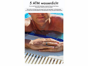 Ring-Herzfrequenz-Temp-Schlaf-Schritt-Tracker-Fitness-Monitor-Uhren