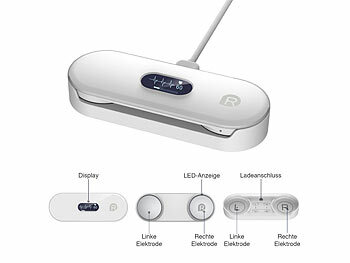 newgen medicals Medizinisches, mobiles EKG-Messgerät mit OLED-Display, KI-Analyse&App