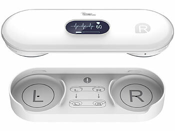 newgen medicals Medizinisches, mobiles EKG-Messgerät mit OLED-Display, KI-Analyse&App