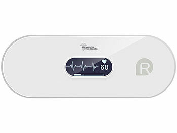 newgen medicals Medizinisches, mobiles EKG-Messgerät mit OLED-Display, KI-Analyse&App