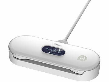 newgen medicals Medizinisches, mobiles EKG-Messgerät mit OLED-Display, KI-Analyse&App