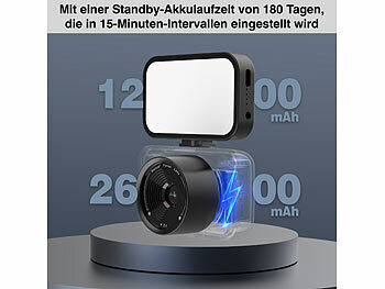 Somikon 4K-WLAN-Zeitrafferkamera, App, Versandrückläufer
