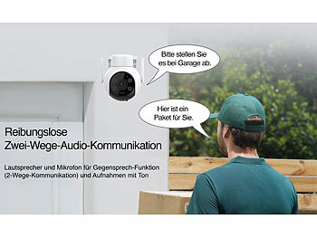 Überwachungs-Kamera außen WLAN 4K