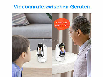Kamera mit Display und Anruftaste