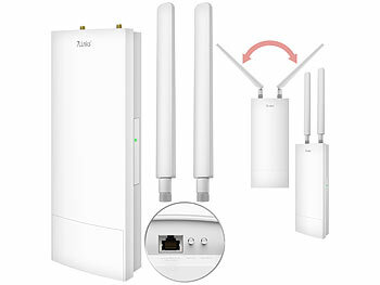 Repeater für WLAN im Außenbereich installieren