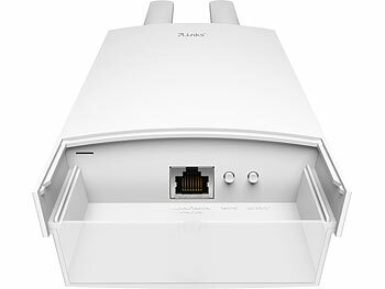 7links Outdoor-WiFi-6-Repeater, bis 3.000 Mbit/s, Dual-Band, 10 dBi, IP65