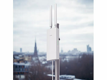 7links Outdoor-WiFi-6-Repeater, bis 3.000 Mbit/s, Dual-Band, 10 dBi, IP65