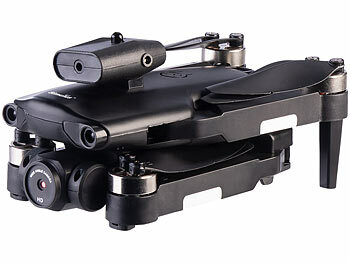 Faltbare RC-Drohne mit Transporttasche und Zweitakku