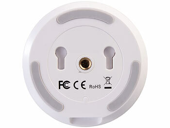 7links WLAN-Überwachungskamera mit nativem 4K UHD, IR-LEDs, Pan/Tilt, App