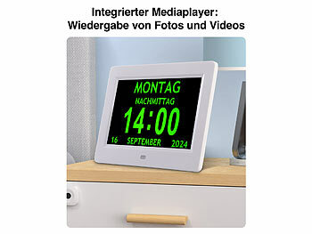 Uhr für Pflegebedürftige
