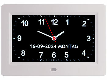 Wanduhr lautlos groß