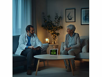 Digitaluhr mit Erinnerungsfunktion für Medikamente