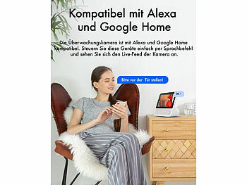 Überwachungs-Kamera mit Bewegungmelder