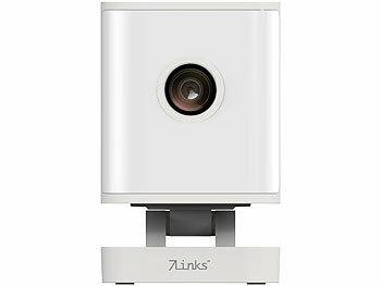 7links Wetterfeste Dualband-IP-Kamera, 4MP, Farbnachtsicht, IP65