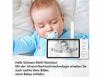 Babyphone mit Kamera schwenkbar