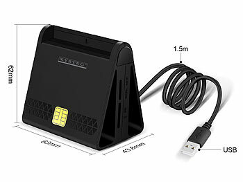 Kartenleser für Steuererklärung mit Smartcard-Zugang