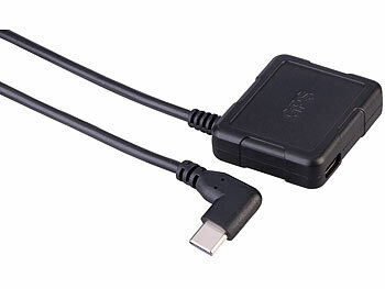 NavGear Mini-2K-Dashcam mit G-Sensor, GPS, Parkwächter, Nachtsicht, WLAN, App