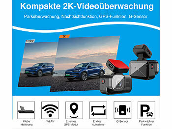 Dashcam mit Kollisionserkennung